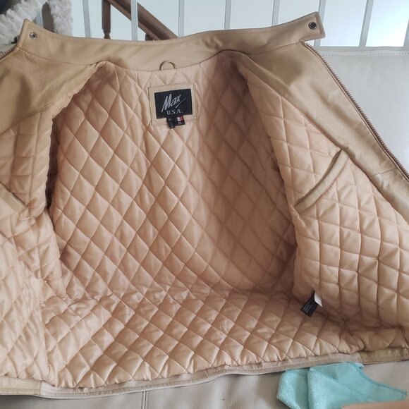 Motorcross Motorcycle Leather Jacket - Picture 4 of 8